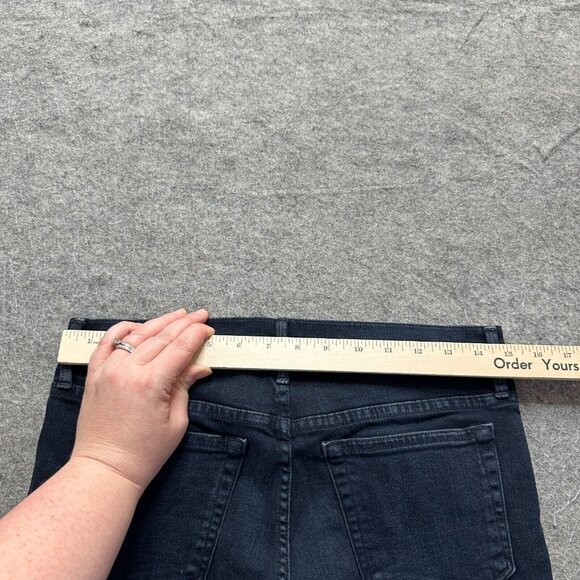 FRAME L'Homme Slim Jeans Men 29 x 34 Blue Placid Dark Wash LMH691 Stretch - Picture 11 of 16